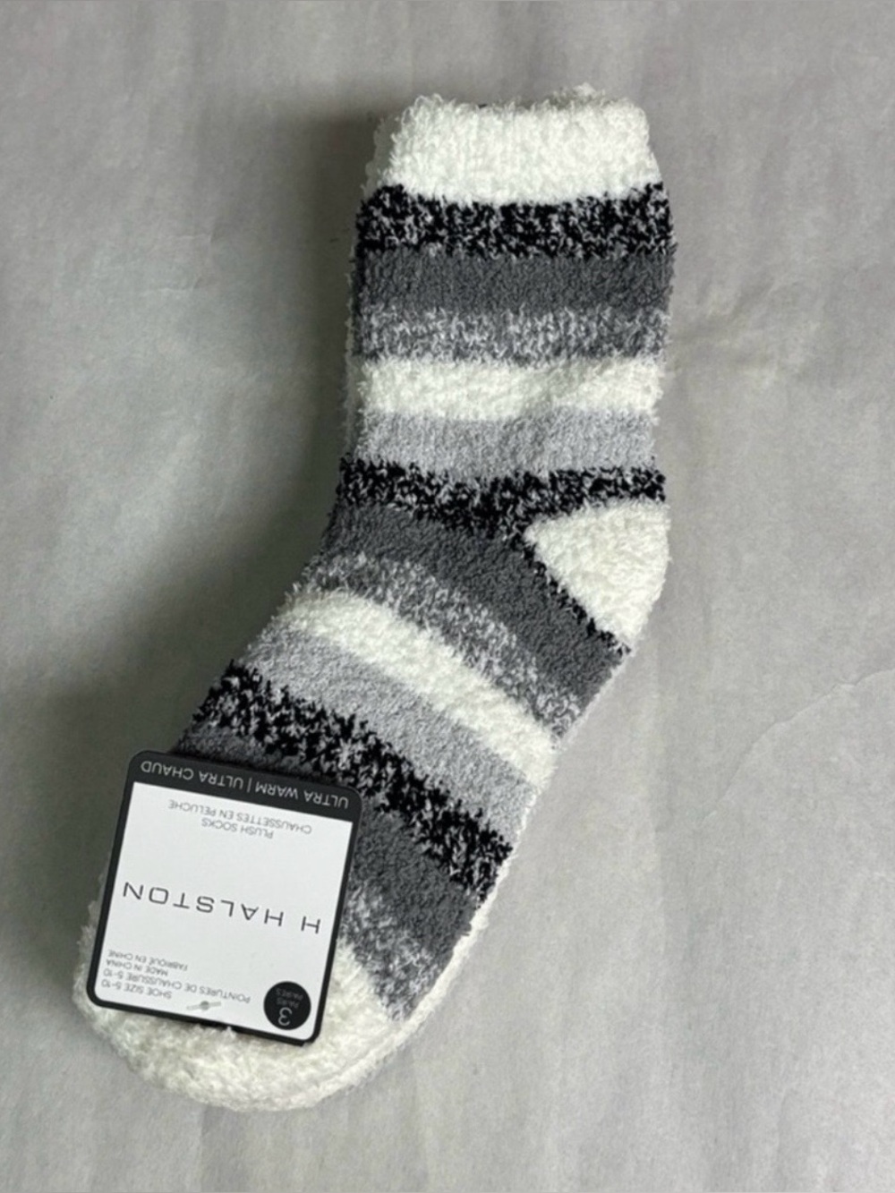 New Halston Socks Women’s 3 Pair Ultra Warm Cozy Plush Socks Casual Soft Classic